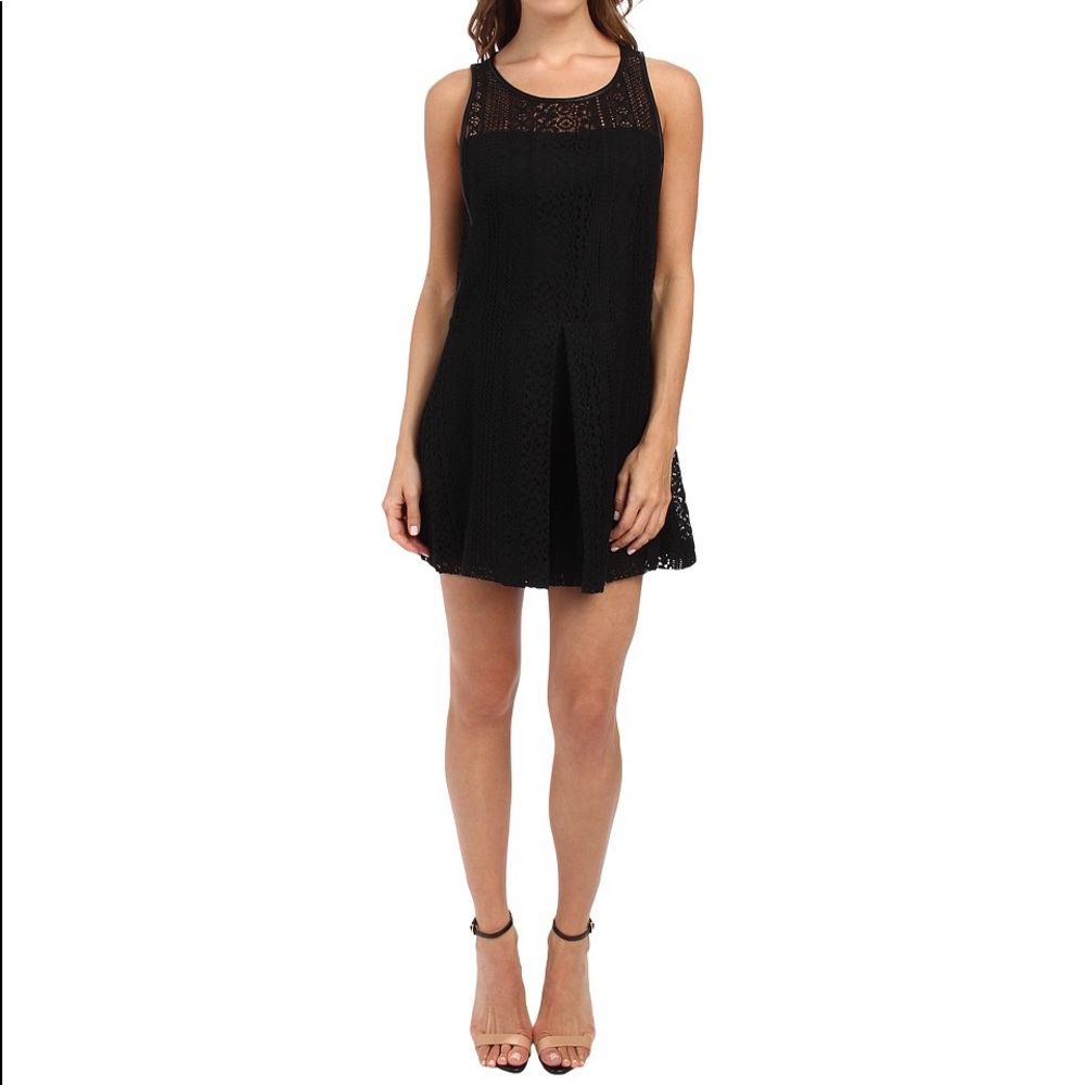 Rebecca Minkoff Marianne Black Lace Romper